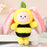 Cute Transforming Strawberry Rabbit Doll