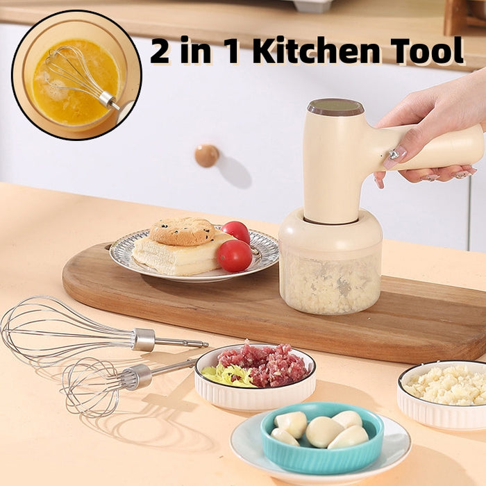 2 In 1 Handheld Electric Masher