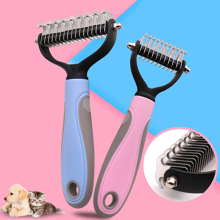 Stainless Double-sided Pet Hair Brush