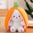 Cute Transforming Strawberry Rabbit Doll