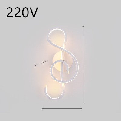 LED Nordic Minimalist Lamp