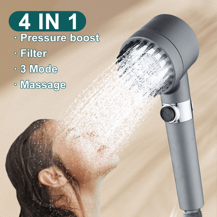 3 Modes High Pressure Showerhead