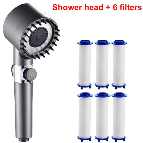 3 Modes High Pressure Showerhead